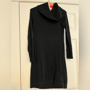 Banana Republic Black Knit Sweater Dress